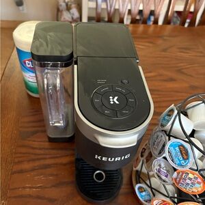 Keurig Black and Silver Coffee Brewer